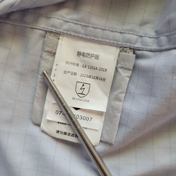 Exxon Mobil Chemical Jacket 3XL U Protec Static Huizhou Plant Zip Snap NICE - Picture 15 of 16